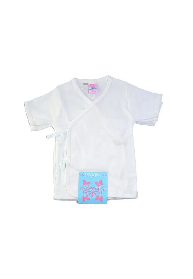 3 piece Plain Short Sleeves Tieside