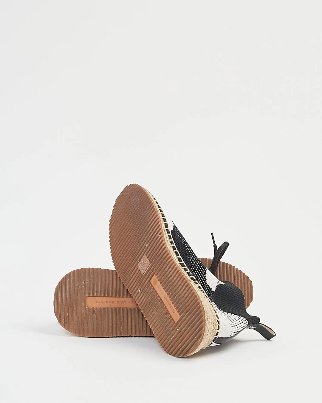 Alexander Wang Fabric Sock Espadrilles - 38.5