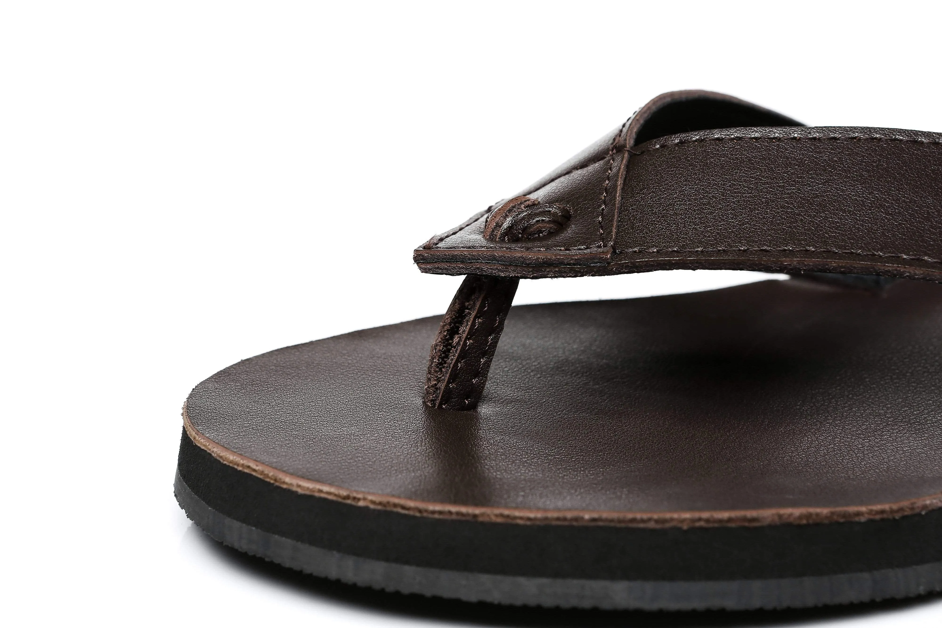 Australian Shepherd® Murphy Women and Men Leather Slides Thong