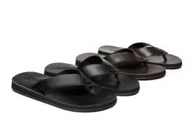Australian Shepherd® Murphy Women and Men Leather Slides Thong