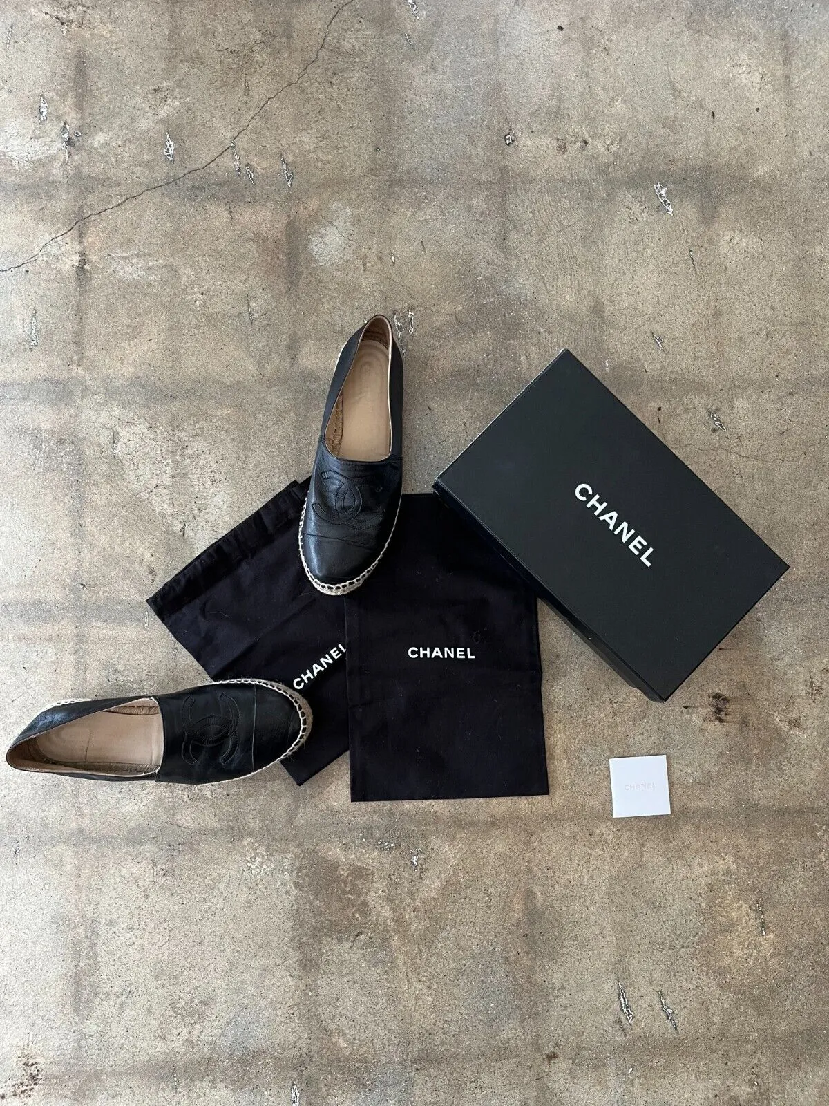 BLACK RAFFIA ESPADRILLES