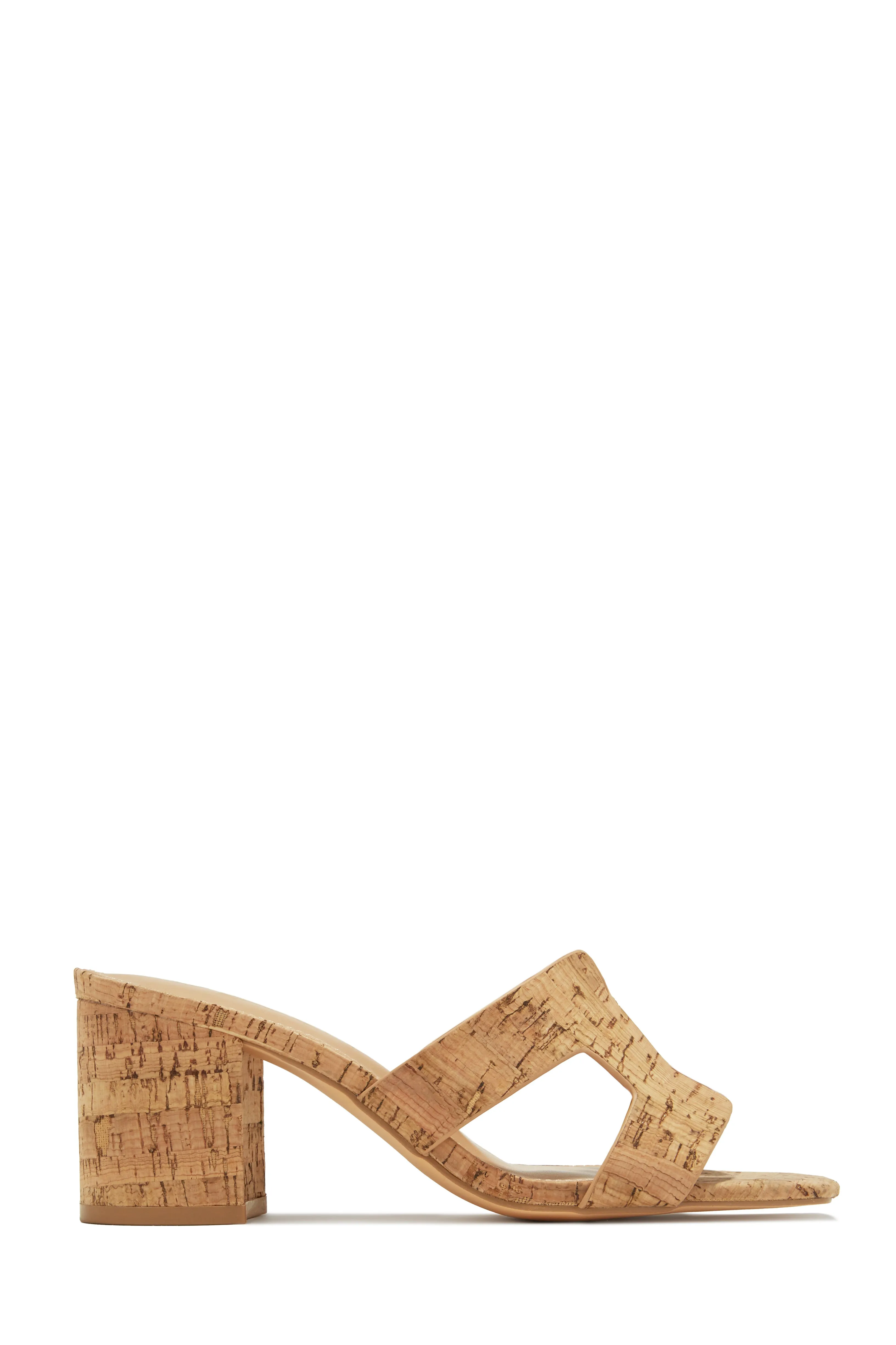 Carina Block Heel Mules - Black