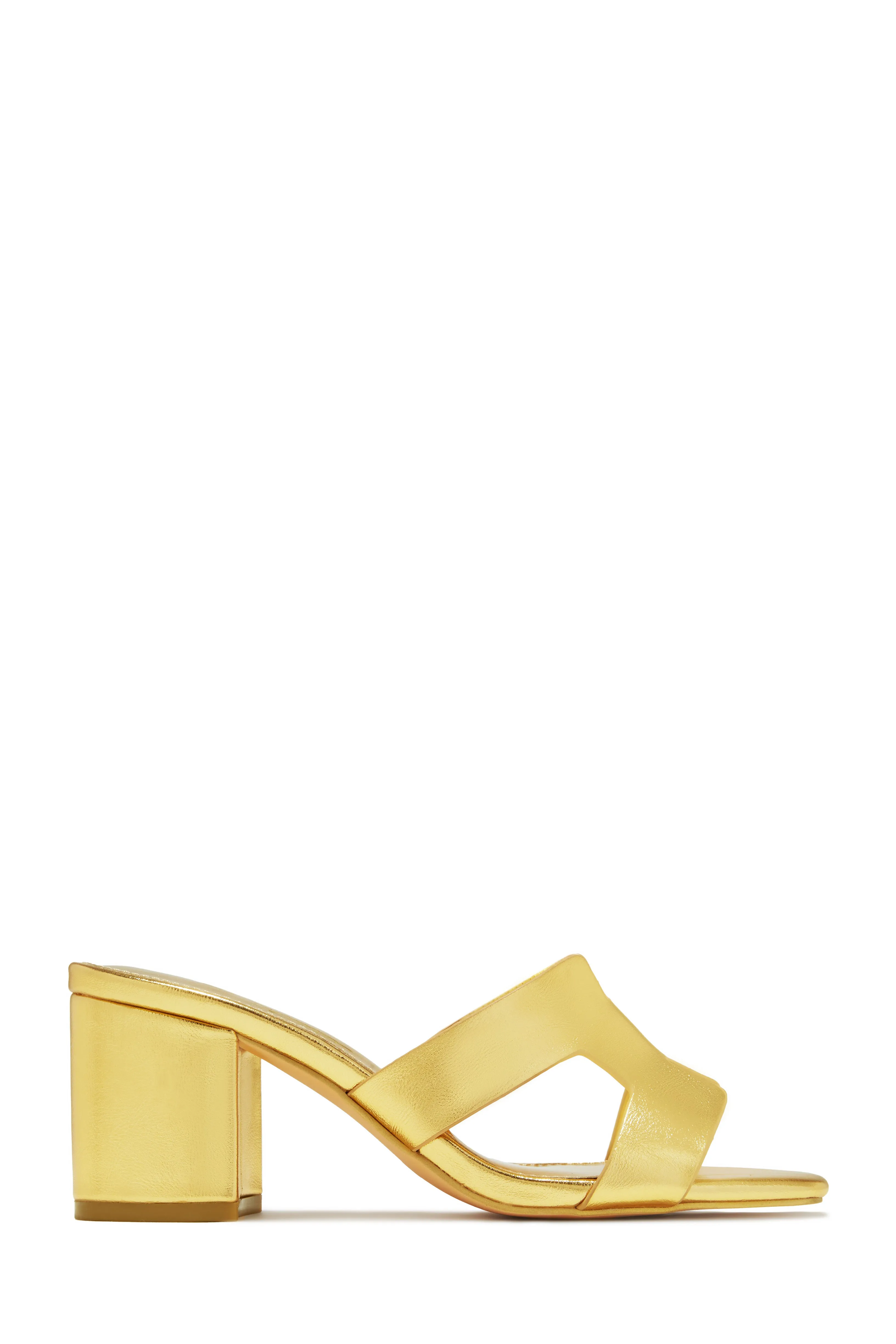 Carina Block Heel Mules - Black