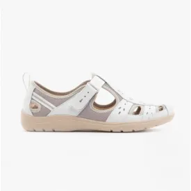 CLEVELAND Ladies Sporty Shoes White