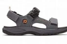 Dunham Men's Nolan WF Sport Sandals- Grey