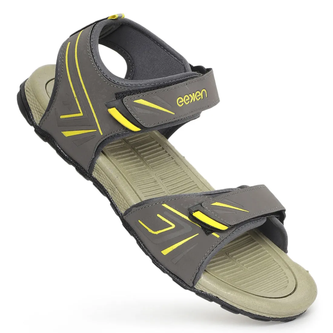 Eeken KESDGO4510 Olive Green Daily Wear Sandals For Men