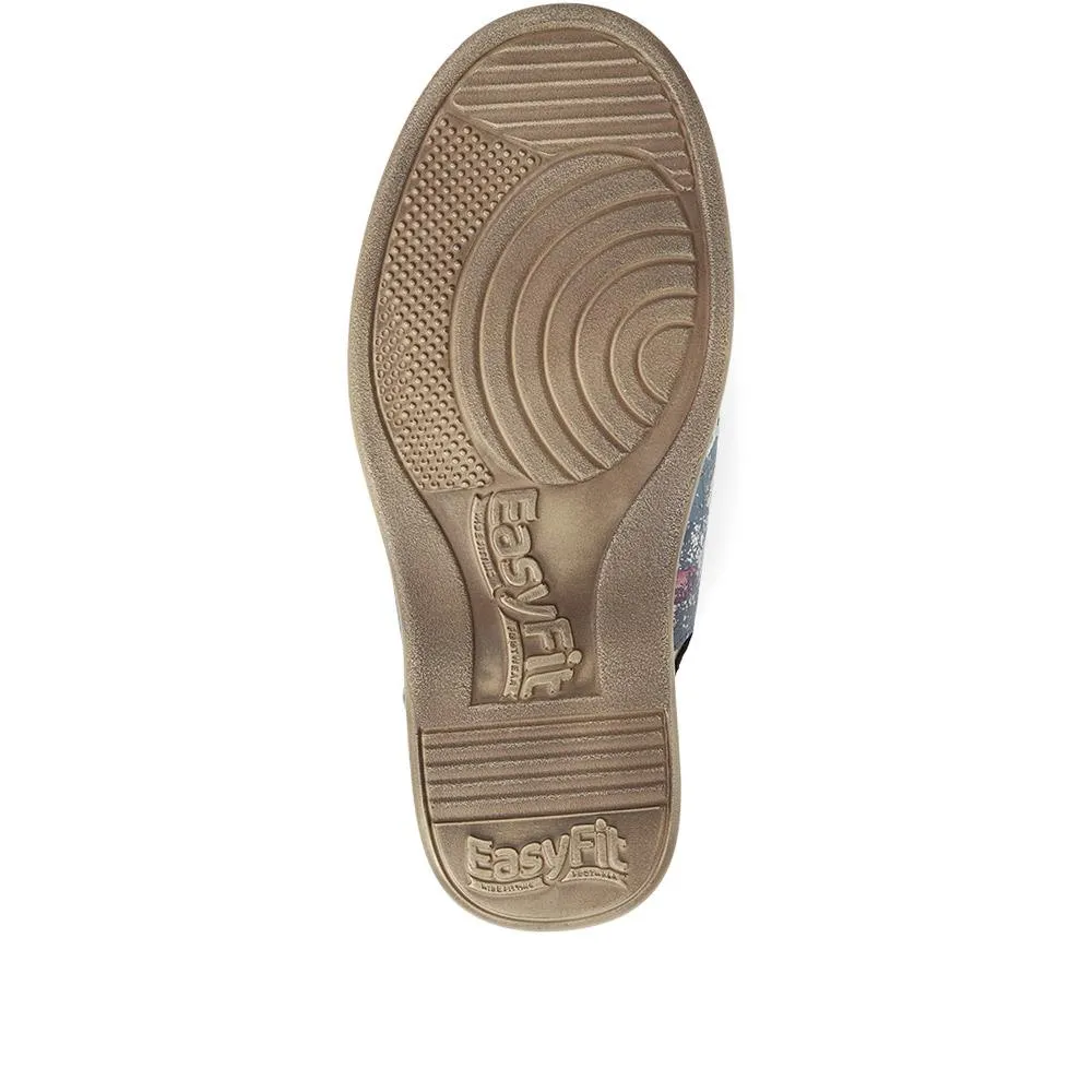 Extra-Wide Fit Adjustable Slingback Sandals - DIVINA / 321 458