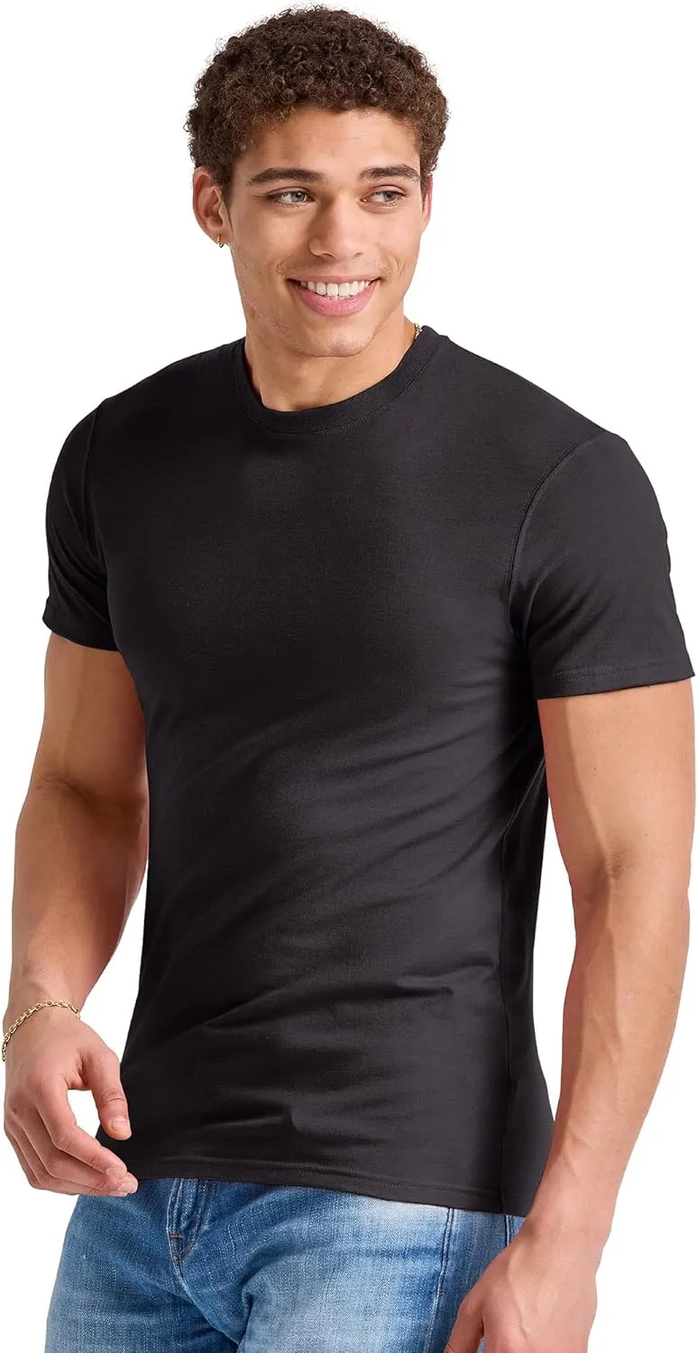 Hanes Men's Originals Lightweight T-Shirt, Tri-Blend Tee, Big & Tall Sizes