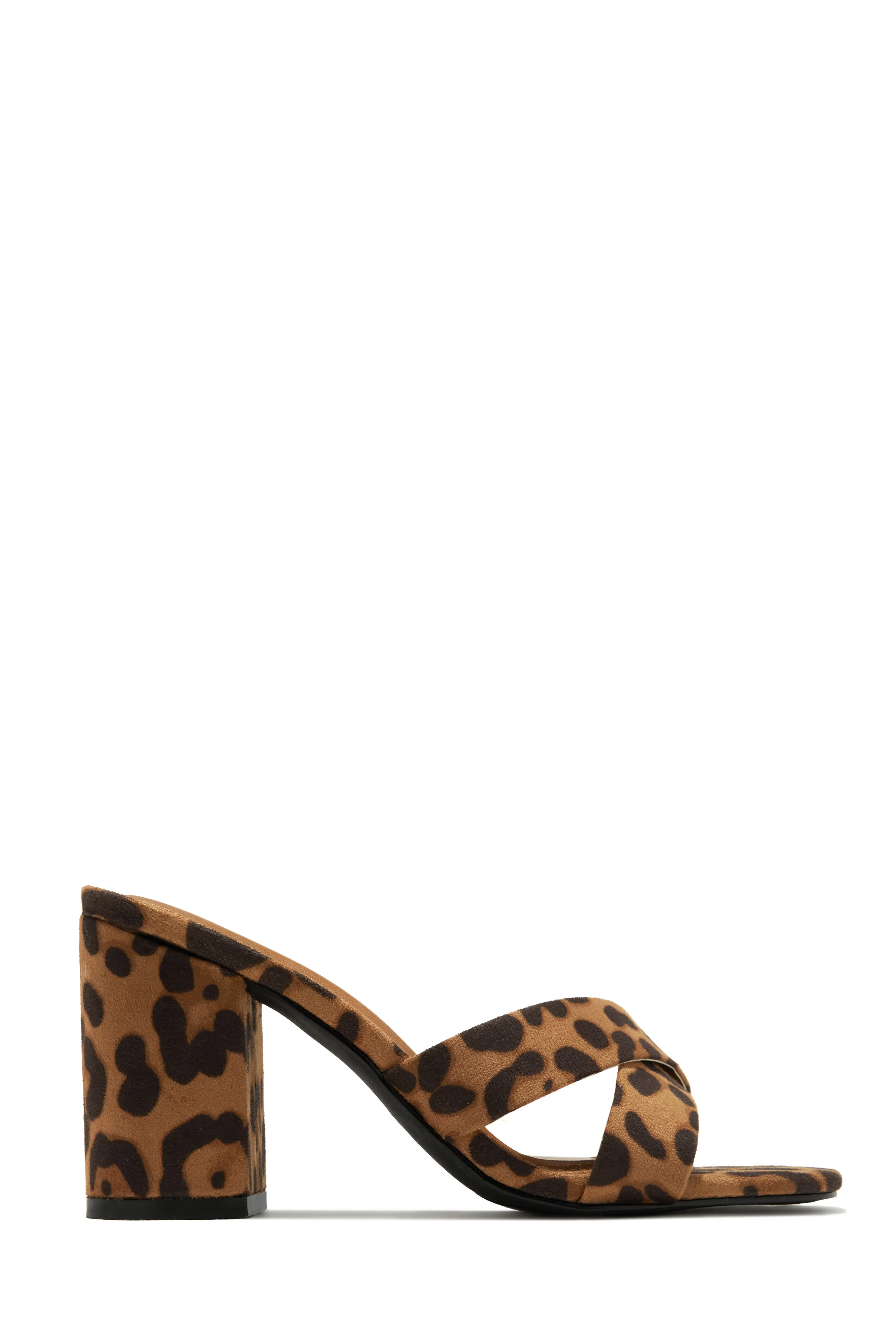 Joana Block Mid Heel Mules - Nude