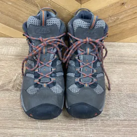 KEEN - Men's Koven Mid Waterproof Hiking Boots - MSRP $180: Grey/Orange-men-M9