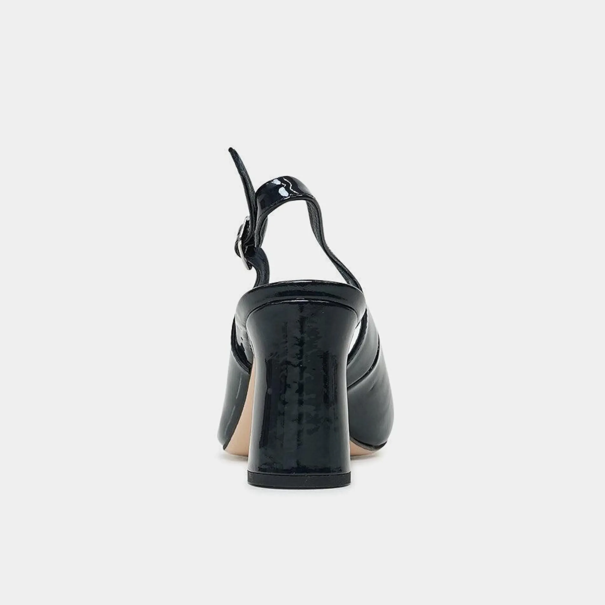 Kianna Navy Patent Leather Heels