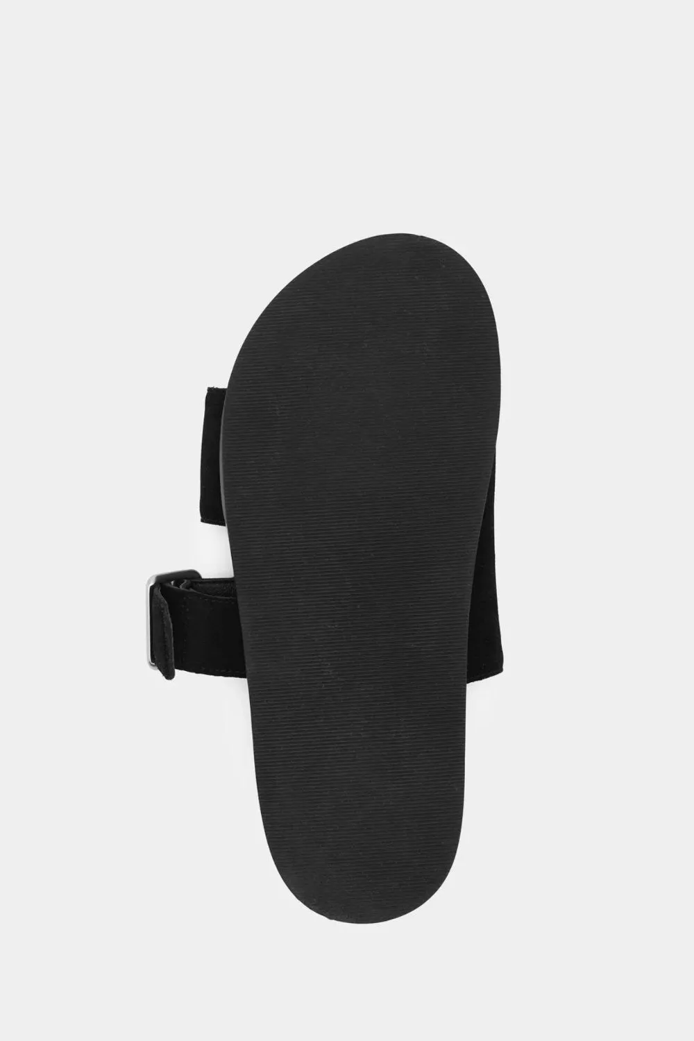 Kyah Suede Slide Black
