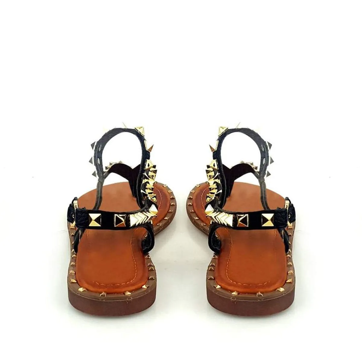 Lorinda Flat Toe Post Slingback Sandal