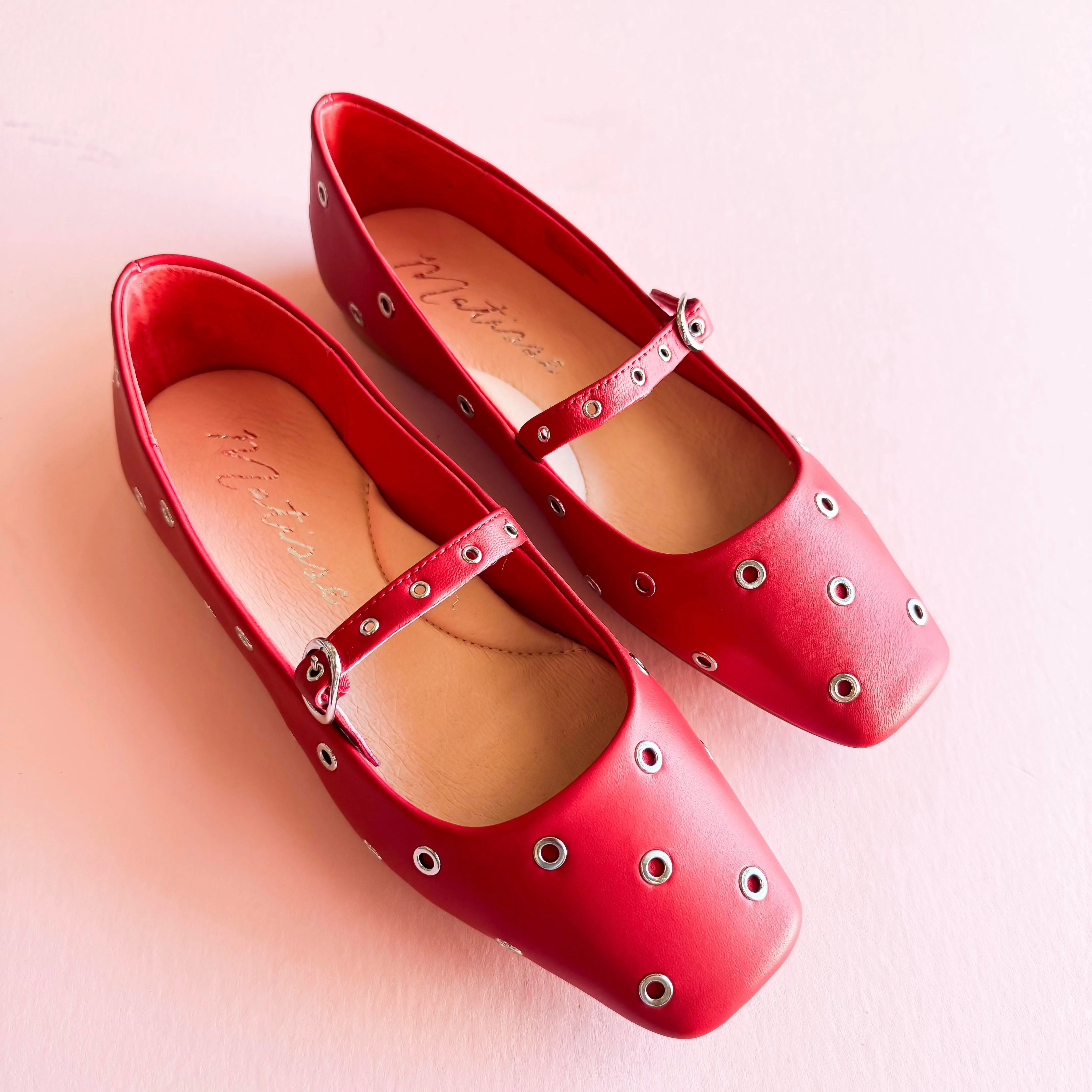 Mick Studded Mary Jane Ballet Flats – Chic and Comfortable Everyday Style by Matisse