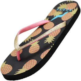 NORTY Womens 5-10 Gold Pineapple Sandal 22013