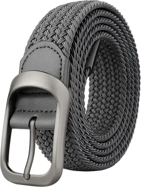 Plus Size 43'' to 75'' Mens Elastic Stretch Belts Big and Tall Belt