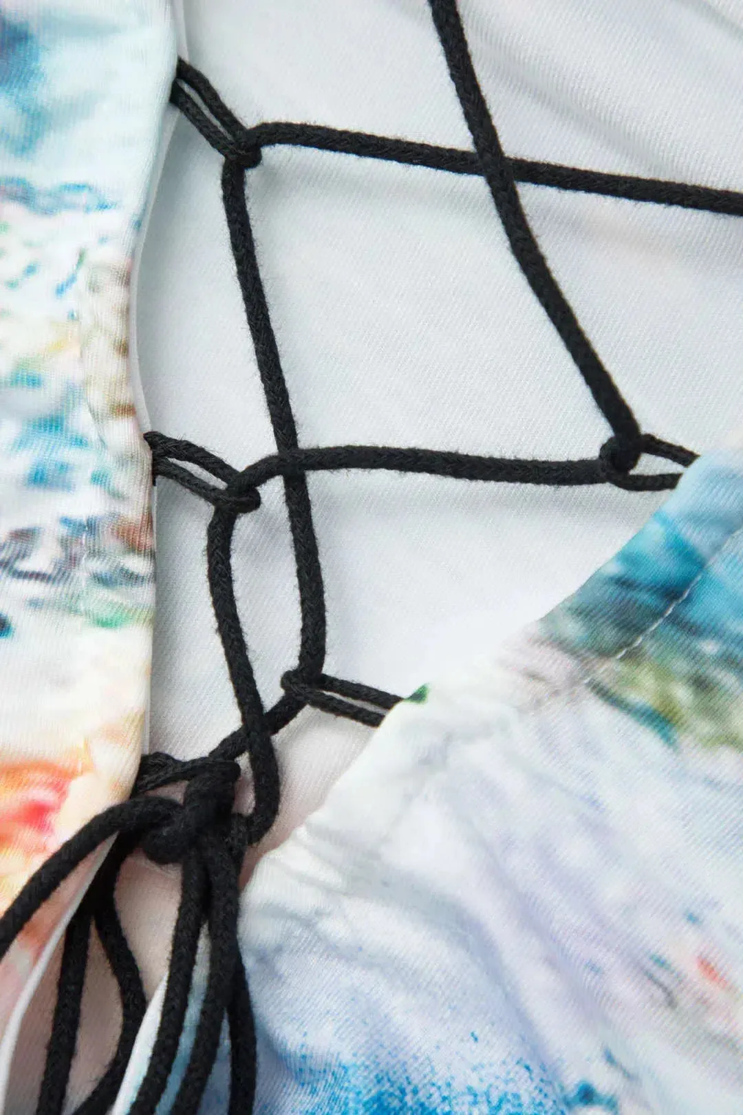 Ravelle – Ruffle tie detail – Mini dress