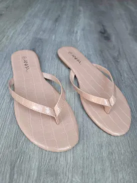 Rylie Thong Sandal - NUDE