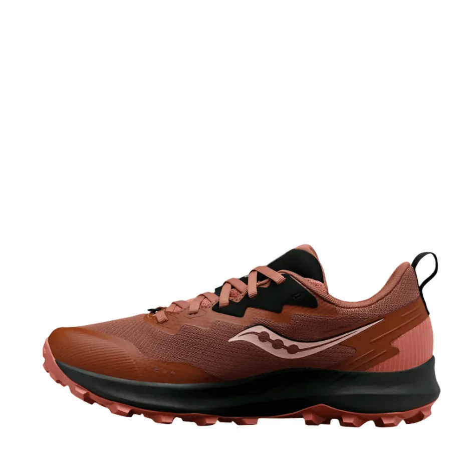Saucony Women's Peregrine 14 GTX Trail Running Shoes in Clove/Black