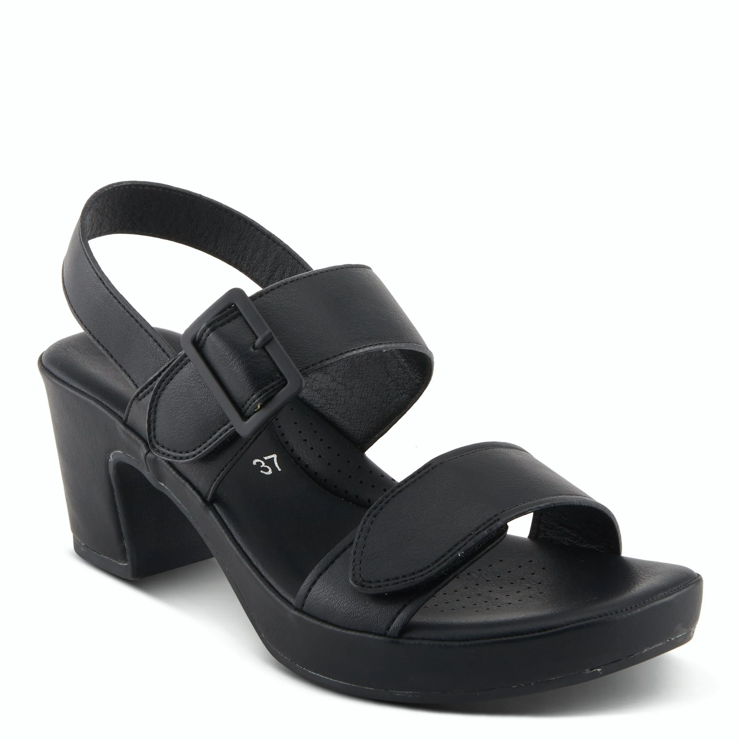 Spring Step Shoes  Patrizia Sandlin Women’s Vegan Leather Slingback Sandals