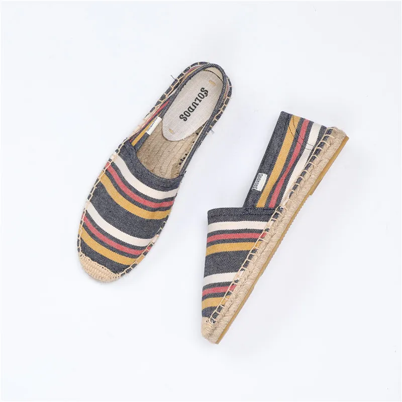 Straw Espadrilles Fisherman Shoes.
