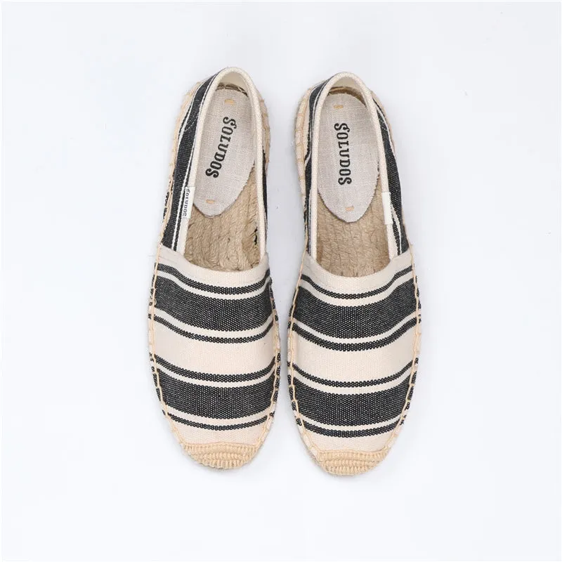 Straw Espadrilles Fisherman Shoes.
