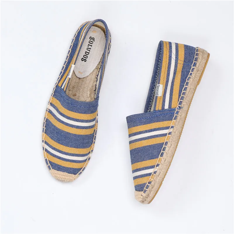Straw Espadrilles Fisherman Shoes.
