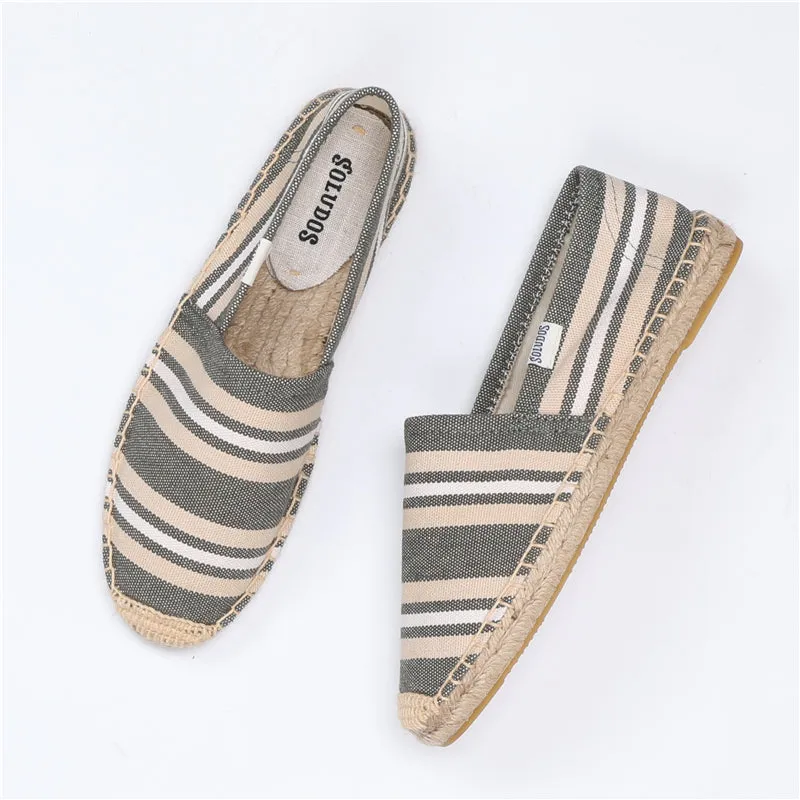 Straw Espadrilles Fisherman Shoes.