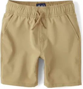 The Children's Place Boys' Uniform Quick Dry Jogger Shorts