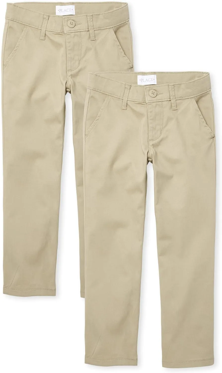 The Children's Place Stretch Bootcut Chino Pants,multipacks