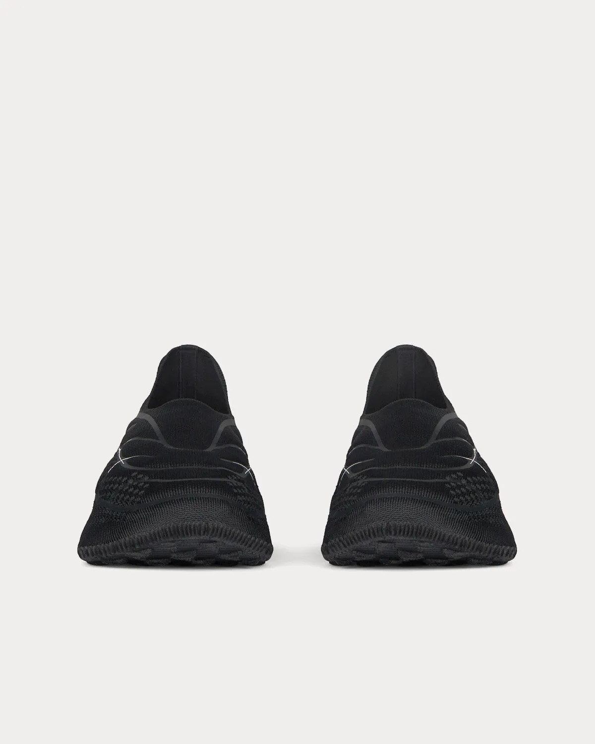 TK-360  Mesh Black / Purple Slip On Sneakers