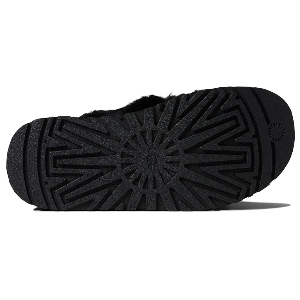 Ugg Disco Cross Slide Suede Sheepskin Women's Sandals