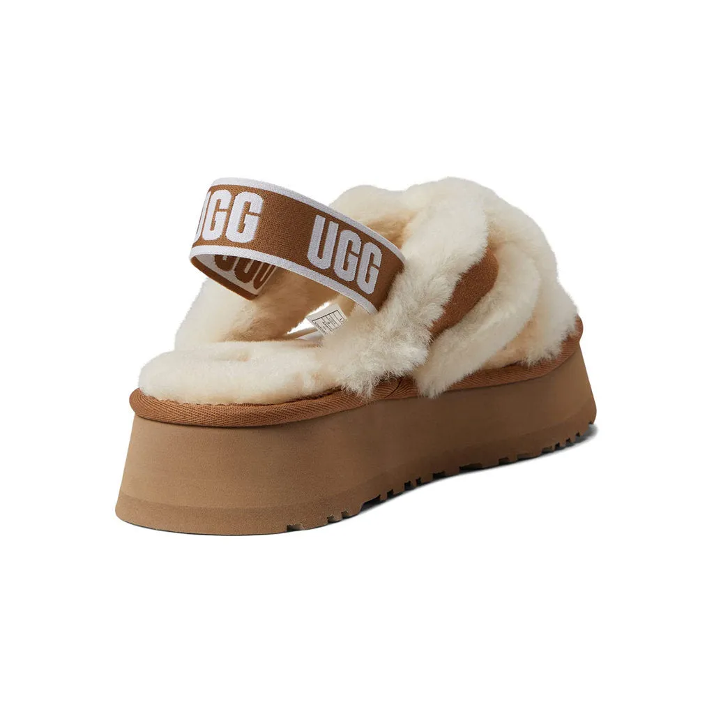 Ugg Disco Cross Slide Suede Sheepskin Women's Sandals