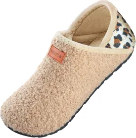 Women's Men's Fuzzy Fur Slippers Casual House Shoes Non Slip Barefoot Slipper Socks Warm Closed Back Indoor Outdoor Shoes