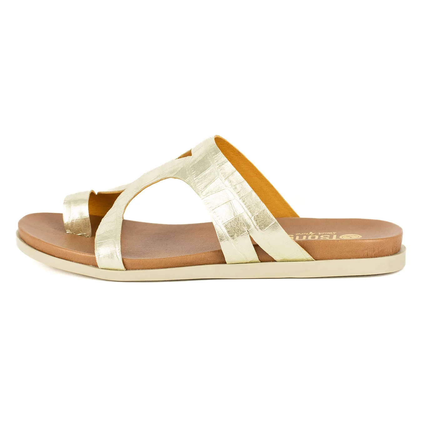 Zawadi : Ladies Leather Sandal in Indocine Brio